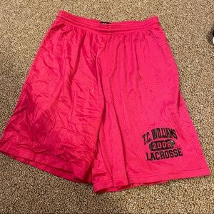 Athletic lacrosse shorts